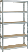 Practo Home heavy duty 836 galva   Opbergrek hout/galva   30x100x180cm