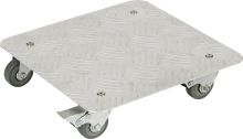 Practo Garden plantenroller 070Aluminium   Plantenrollers   30x30cm   indoor / outdoor