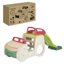 Smoby Life Adventure Car – Speelauto – Vanaf 18 maanden – Inclusief Glijbaan & Zandbak