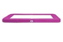 Salta veiligheidsrand voor trampolines 214x153cm    Universeel   Rechthoekig   roze