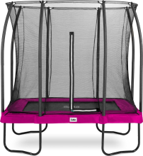 Salta trampoline Comfort Edition   214x153 cm   Rechthoekig   roze