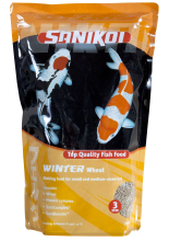 Velda SaniKoi Winter Wheat Food 3L   zinkend voer voor de winter dat weerstand van de koivissen stimuleert