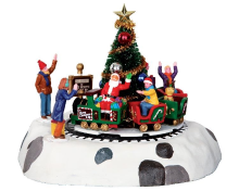 Lemax   'Santa's Kiddie Train'   Attractie met animatie   Exclusief adapter