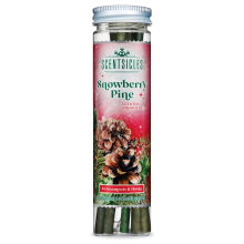 Scentsicles kerstornament geurstokjes   Snowberry Pine   6 stuks