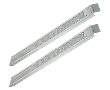 Practo Tools 2x oprijplaat mat staal 194cm staal   Oprijplaten   23x194cm