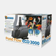 Blokker.Nl SuperFish Pond Flow Eco 3000 Vijverpomp   2900 L/h   45W   Inclusief sproeikoppen
