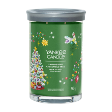 Yankee Candle geurkaars   Shimmering Christmas Tree   Signature Large Tumbler