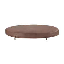 Reserveonderdeel   Bestway Lay Z Spa Toronto ThermaCore Afdekzeil   190 cm   Kunstleer   Bruin   Spare parts