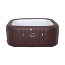 Reserveonderdeel   Bestway Lay Z Spa Maldives Liner   201 x 201 x 80 cm   Bruin/Wit   DuraPlus