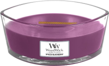 WoodWick geurkaars   Ellipse HearthWick Flame   Spiced Blackberry