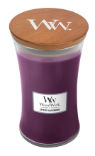 WoodWick geurkaars   Large Hourglass   Spiced Blackberry