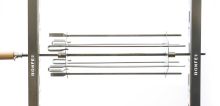 BonFeu Rotisserie Skewer Rack   Spieshouder voor Barbecue   42x14,5x14,5 cm