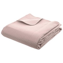 Atmosphera Bedsprei Dolce 240x260 + 2 kussens 60x60   Oud Roze   Dubbelzijdig   Sierlijk patroon