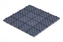 Breinas tuintegel donkergrijs geperforeerd 30x30cm modulair