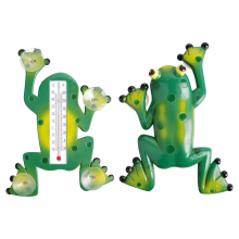Esschert Design Thermometer kikker met zuignappen