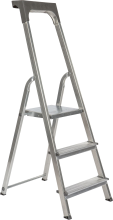Escalo euro step aluminium   Aluminium trapladder   3 treden