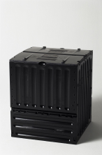 Garantia tuincomposter eco king zwart   Compostvat   70x70x83cm   400 liter