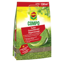 COMPO graszaad 2,6kg voor 130 m2   Turbo Gazonherstel