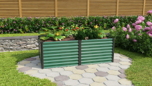 Vitavia Verhoogd zaaibed Linus 630   zeegras/zwart   63,2cm