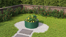 Vitavia Verhoogd Zaaibed Vita Round 401   Zeegras   40,1cm