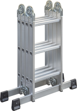 Escalo vouwladder 'Multifold'   4 in 1 ladder   4x3 tredes