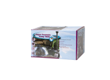 VT Vijvertechniek VT Super Fountain Pump 1000   fonteinpomp met waterbel en fonteinkop