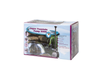 VT Vijvertechniek VT Super Fountain Pump 3000   fonteinpomp met waterbel en fonteinkop