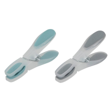 5Five Wasknijpers   24 stuks   Grijs en Blauw   8 cm