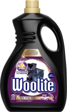 Woolite   vloeibaar wasmiddel 2L   33 wasbeurten   Zwart, Donker Keratine