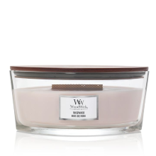 WoodWick geurkaars   Ellipse HearthWick Flame   Rosewood