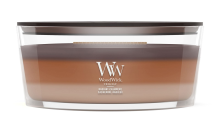 WoodWick geurkaars   Ellipse Trilogy   Radiant Cashmere