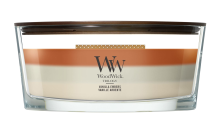 WoodWick geurkaars   Ellipse Trilogy   Vanilla Embers