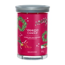 Yankee Candle geurkaars   Sparkling Winterberry   Signature Large Tumbler