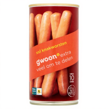 G'woon Knakworsten XXL   10 stuks