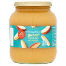 G'woon Appelmoes 0% Suiker   710 g