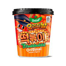 Delief Tteokbokki Beker Origineel Zoet & Pittig HALAL 120 g