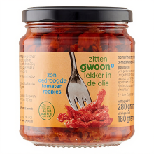 G'woon Tomatenreepjes in Olie   280 g