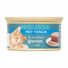 G'woon Kattenmousse Met Tonijn 85 g