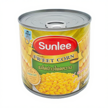Sunlee vacuümverpakte zoete maïs 340 g