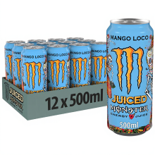 Monster Energy Juice Mango   12 x 500 ml