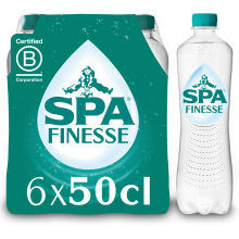 SPA Finesse Lichtbruisend Natuurlijk Mineraalwater 6 x 50 CL