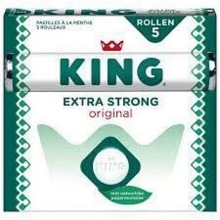 King Extra Sterk Pepermunt Kauwgom   176 g