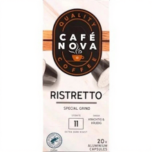 Cafe Nova Koffiecapsules Ristretto 11, 20 stuks
