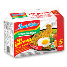 Indomie mi goreng roerbaknoedels 5 x 80 g (import uit Indonesië)