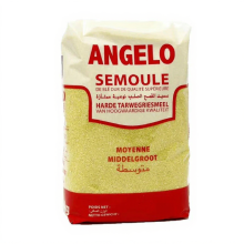 Angelo Semoul middelgrof griesmeel 1 kg (rood)