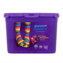 G'woon Color wascapsules doos 462 g