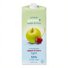 G'woon water appel kers   1,5 l