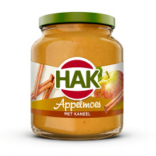 Hak Kaneel Appelmoes   355 g
