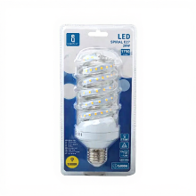Aigostar LED B5 SPIRAL 20W E27 3000K  geel   lamp