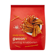 G'woon Zoute Sticks   250 g